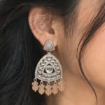 🧡 Orange Pearl Earrings 🧡 - Image 2