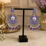 💜 Purple Pearl Earrings 💜